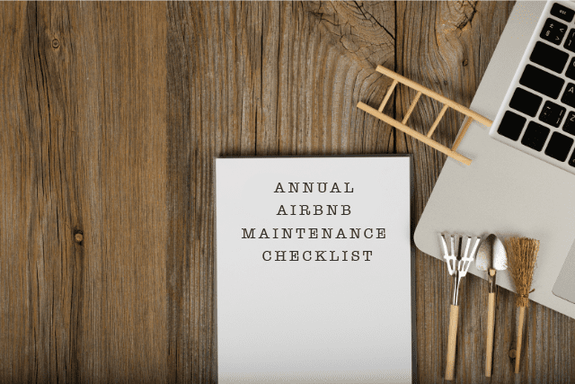 Read more about the article Annual Airbnb Maintenance Checklist